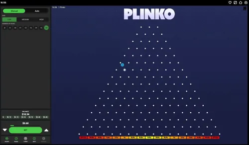 plinko game mobile image